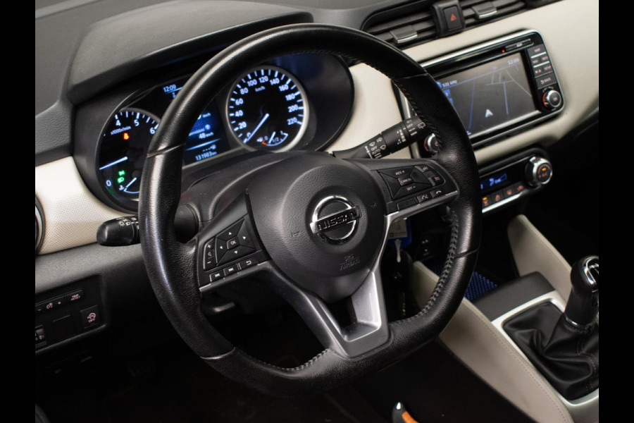 Nissan Micra 0.9 IG-T N-Connecta Sport (APPLE CARPLAY,NAVI,LED,SPORTSTOELEN,CAMERA,CRUISE,LM VELGEN,NETTESTAAT)