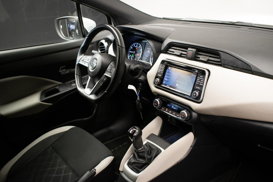 Nissan Micra 0.9 IG-T N-Connecta Sport (APPLE CARPLAY,NAVI,LED,SPORTSTOELEN,CAMERA,CRUISE,LM VELGEN,NETTESTAAT)