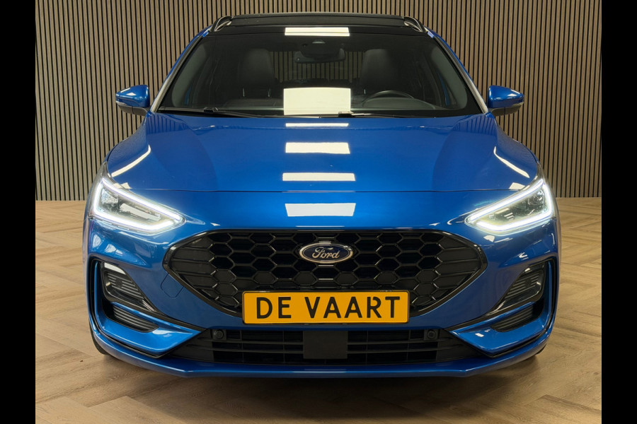 Ford Focus 1.0 ST-Line X AUT. B&O PANO CAMERA PARKEERSENSOREN VOOR EN ACHTER ACC STUURVERWARMING STOELVERWARM DODEHOEK LANE ASSIST