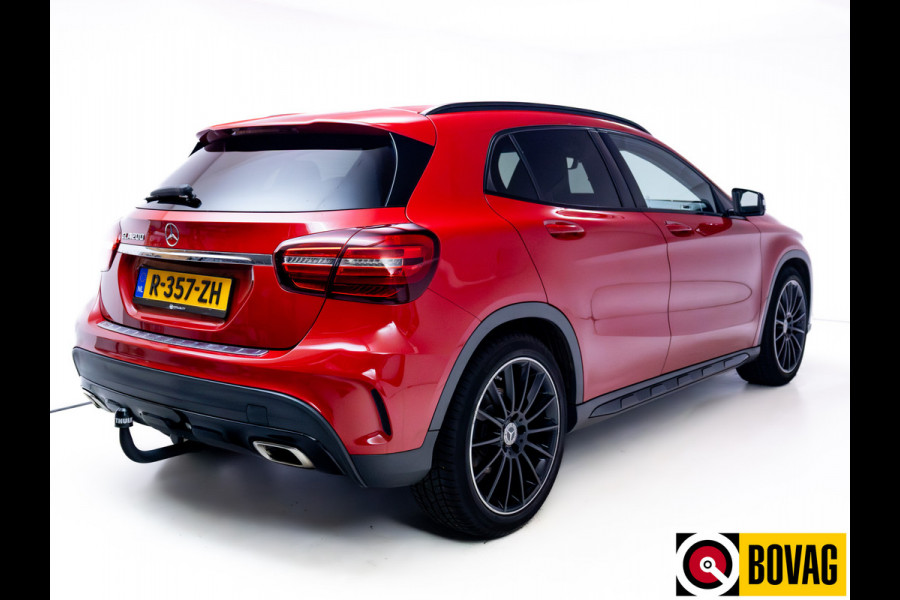 Mercedes-Benz GLA 200 AMG Line Edition Premium Plus Night | Navigatie | Elec. klep | Leer | 19"LMV | Cruise, Trekhaak, High Performance led