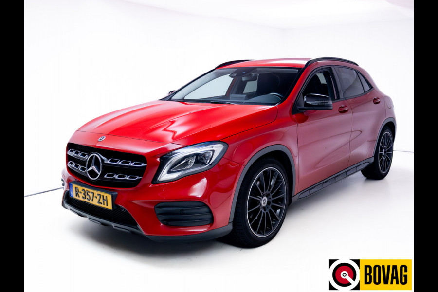 Mercedes-Benz GLA 200 AMG Line Edition Premium Plus Night | Navigatie | Elec. klep | Leer | 19"LMV | Cruise, Trekhaak, High Performance led