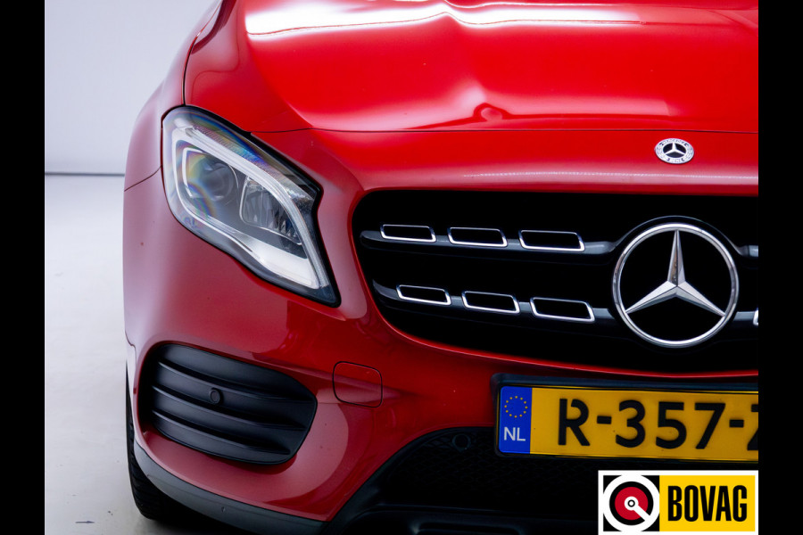 Mercedes-Benz GLA 200 AMG Line Edition Premium Plus Night | Navigatie | Elec. klep | Leer | 19"LMV | Cruise, Trekhaak, High Performance led