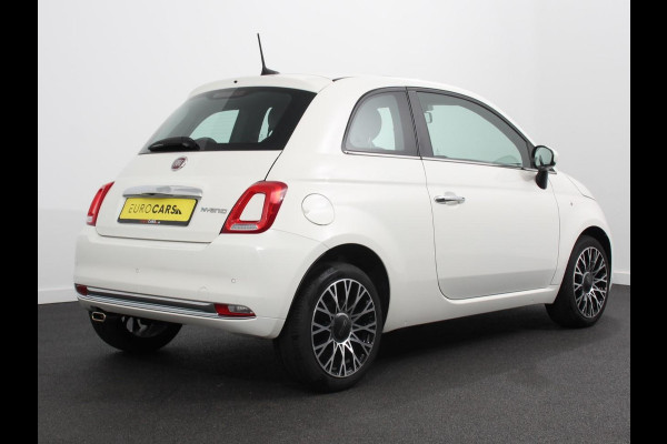 Fiat 500 1.0 Hybrid Dolcevita Finale Panorama dak Airco Cruise Control Navigatie Apple Carplay/Android Auto Dab Digitale Cockpit Parkeer Sensoren  Lichtmetalen Velgen 16" Led
