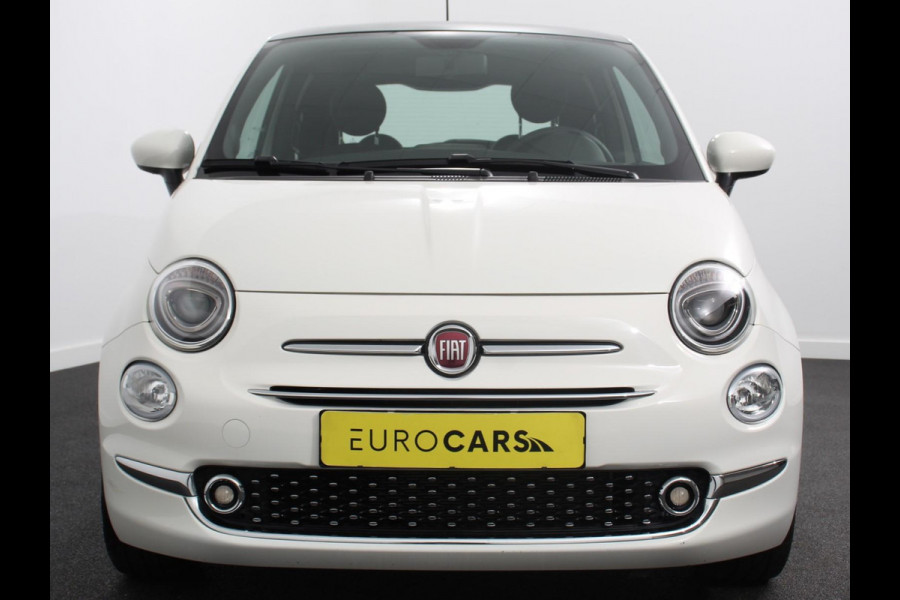 Fiat 500 1.0 Hybrid Dolcevita Finale Panorama dak Airco Cruise Control Navigatie Apple Carplay/Android Auto Dab Digitale Cockpit Parkeer Sensoren  Lichtmetalen Velgen 16" Led