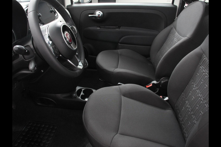 Fiat 500 1.0 Hybrid Dolcevita Finale Panorama dak Airco Cruise Control Navigatie Apple Carplay/Android Auto Dab Digitale Cockpit Parkeer Sensoren  Lichtmetalen Velgen 16" Led