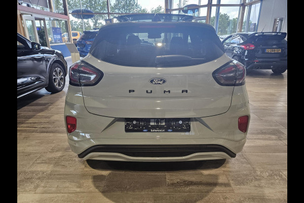 Ford Puma 1.0 EcoBoost Hybrid ST-Line X | SCI | 125pk | Ford Voorraad | Full options | Schuif-kanteldak | B&O geluid | Full led | Adaptive cruise control | Digitaal dashboard | Half leder etc.