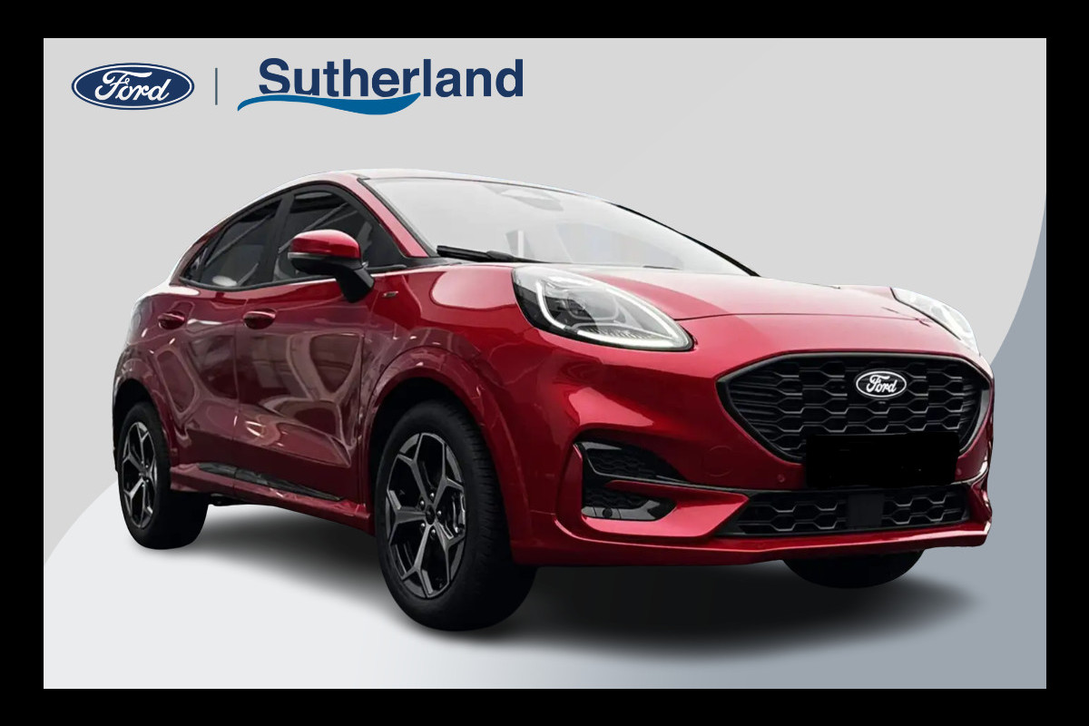 Ford Puma 1.0 EcoBoost Hybrid ST-Line 125pk Automaat | Nieuw Model | Fantastic Red | Achteruitrijcamera | Navigatie | Draadloze Carplay, Android auto  | Nieuw te Bestellen