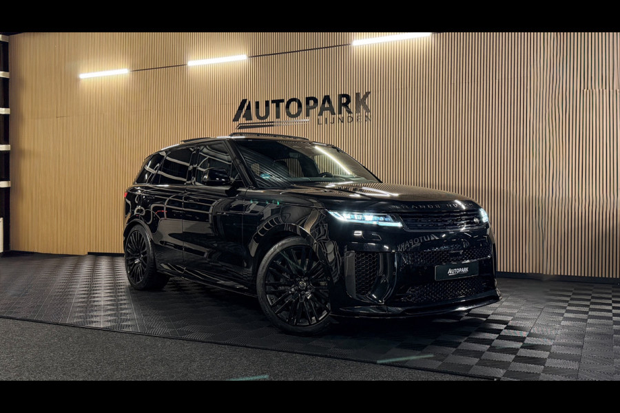 Land Rover Range Rover Sport 4.4 P635 SV Edition One Obsidian Black PANO|CARBON|MASSAGE|SOFTCLOSE|635PK|23INCH|BOMVOL!