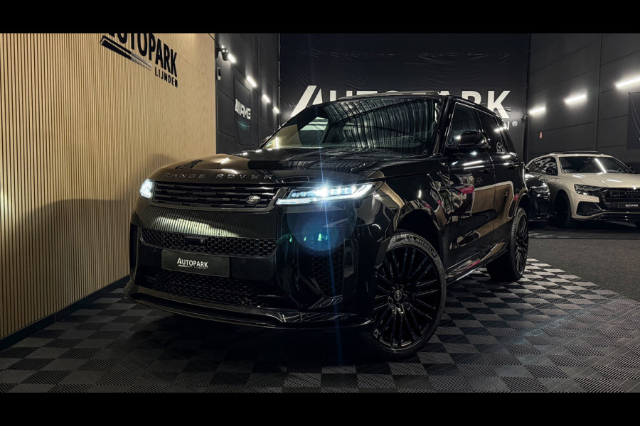 Land Rover Range Rover Sport 4.4 P635 SV Edition One Obsidian Black PANO|CARBON|MASSAGE|SOFTCLOSE|635PK|23INCH|BOMVOL!