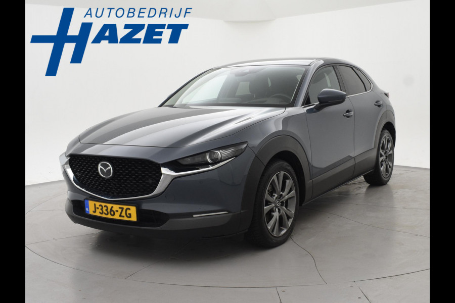 Mazda CX-30 2.0 e-SkyActiv-X M 180 PK HYBRID LUXURY + BOSE | TREKHAAK | LEDER | ADAPTIVE CRUISE | CAMERA