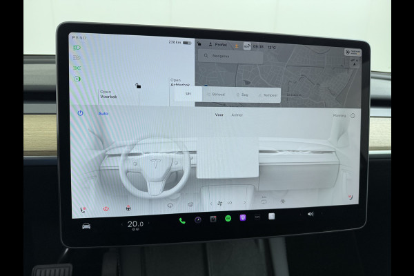 Tesla Model Y LFP-Accu SOH 97% Leder Lmv 20" Warmtepomp Camera's Panormadak Adap.Cruise Navi RWD Ecc Autopilot Stoel+Stuur+Achterbank Verwarming Elek.Achterklep Dodehoek detector Draadloze telefoonlader Origineel Nederlandse Auto
