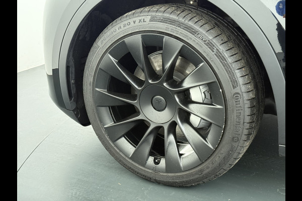 Tesla Model Y LFP-Accu SOH 97% Leder Lmv 20" Warmtepomp Camera's Panormadak Adap.Cruise Navi RWD Ecc Autopilot Stoel+Stuur+Achterbank Verwarming Elek.Achterklep Dodehoek detector Draadloze telefoonlader Origineel Nederlandse Auto