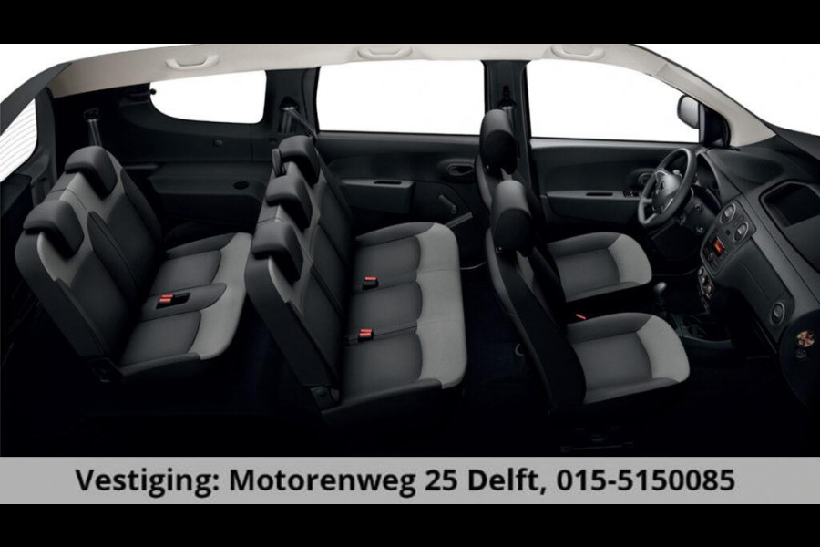 Dacia Lodgy 1.3 TCe COMFORT 7 PERSOONS 1e EIG GARANTIE 2030* AIRCO. SPORTVELGEN. PRIVACY GLASS.COMFORT PAKKET