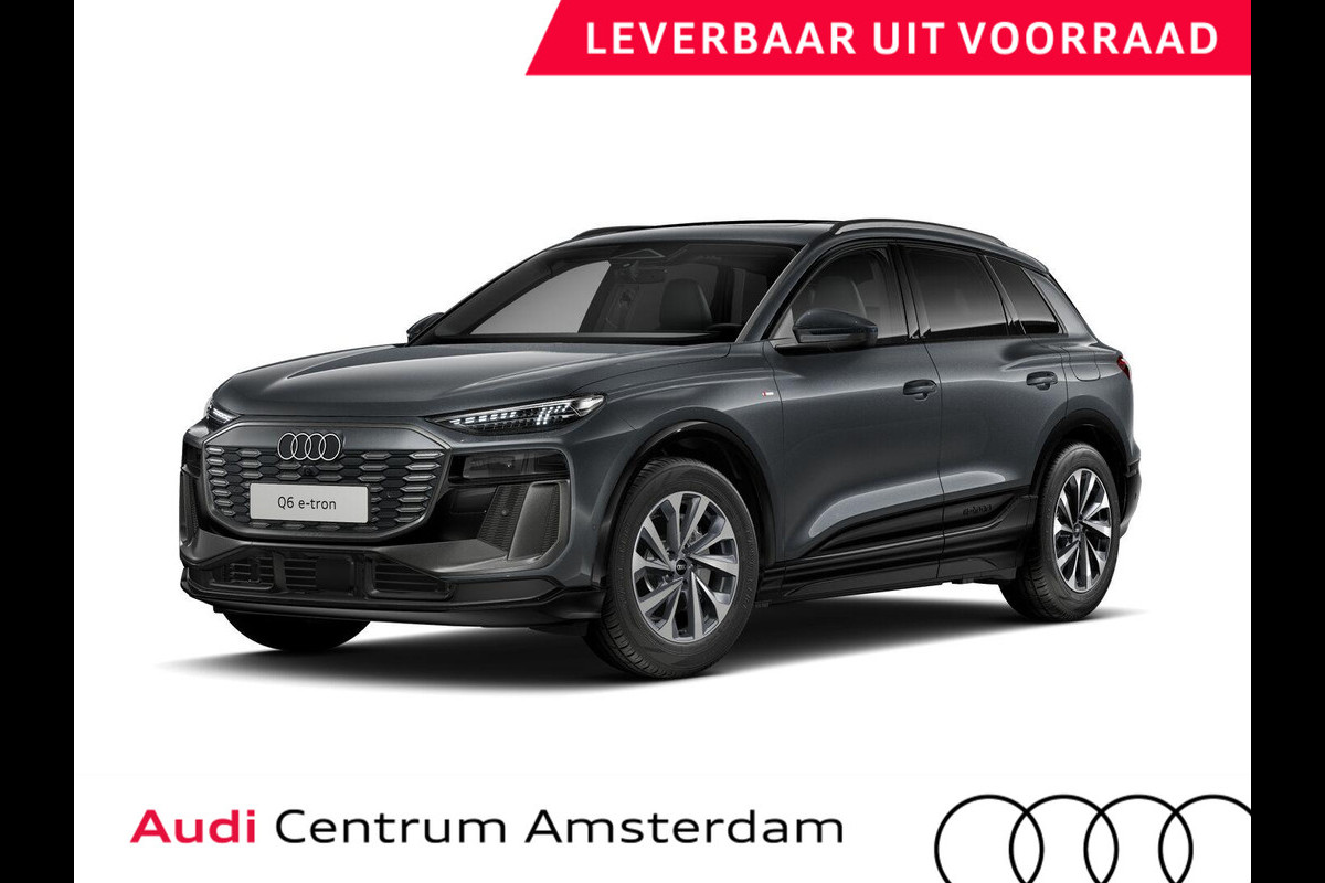 Audi Q6 e-tron Advanced edition 83Kwh 252 pk SUV | Tech pakket plus | Glazen panoramadak | Sportstoelen | Frunk |
