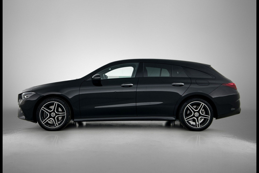 Mercedes-Benz CLA-Klasse Shooting Brake 250 e Star Edition AMG Line | Night Pakket | Sfeerverlichting | Ledkoplampen | Apple CarPlay | Keyless-Go | Inclusief 24 maanden MB Certified garantie voor Europa.