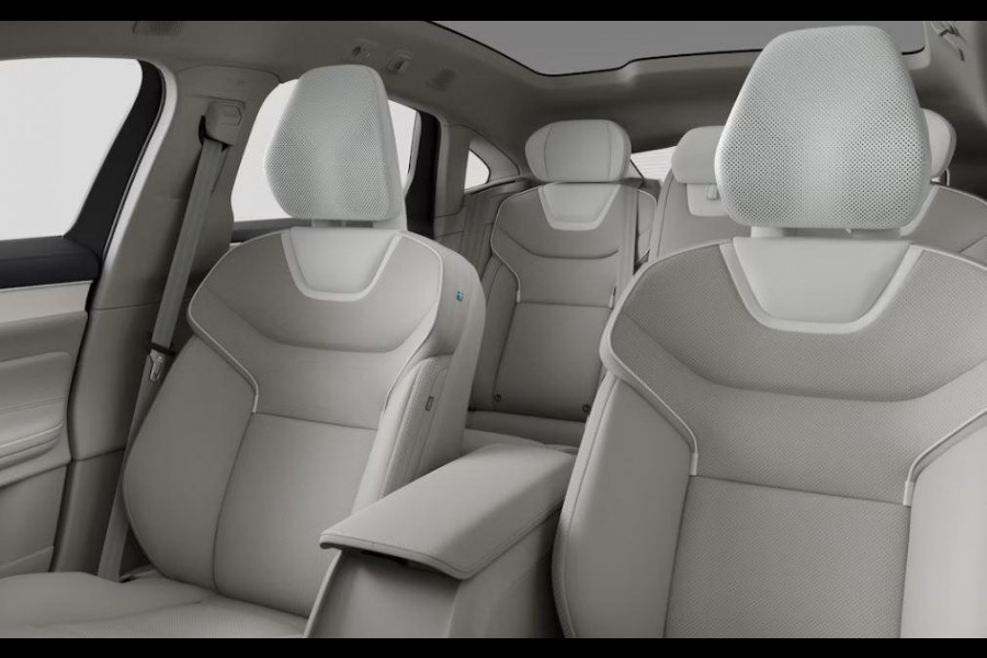 Volvo ES90 333PK SM Extended Range Ultra 92 kWh Luchtvering / Bowers&Wilkins / 22" / Pilot Assist Pack / Visual Park assist / Geventileerde voor- en achterstoelen / Panoramadak / Massagefunctie voorstoelen / Soft Close / HD Pixel LED koplampen