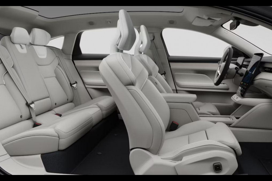 Volvo ES90 333PK SM Extended Range Ultra 92 kWh Luchtvering / Bowers&Wilkins / 22" / Pilot Assist Pack / Visual Park assist / Geventileerde voor- en achterstoelen / Panoramadak / Massagefunctie voorstoelen / Soft Close / HD Pixel LED koplampen