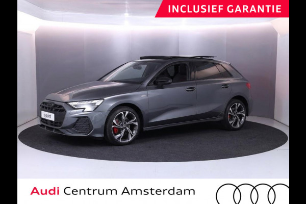 Audi A3 Sportback 45 TFSI e S edition Competition 272 pk SOH 100% S-tronic| Navigatie | Panoramadak | Private lease vanaf €798,- | Achteruitrijcamera | Adaptieve cruise control | Matrix LED koplampen |