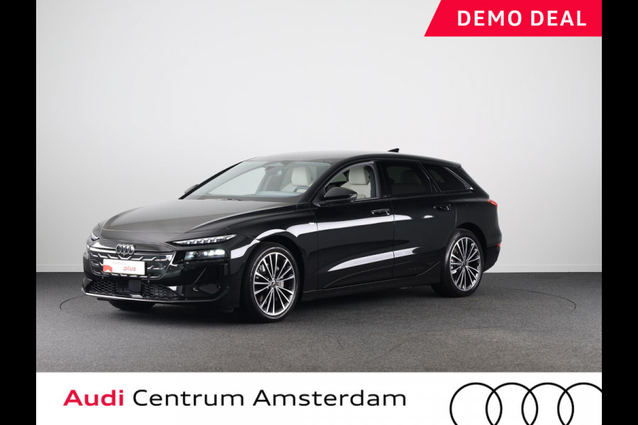 Audi A6 Avant e-tron Advanced edition performance 100 kWh 367pk | Adaptieve cruise controle | Stoelventilatie | Pack Tech Pro | Beige Leder