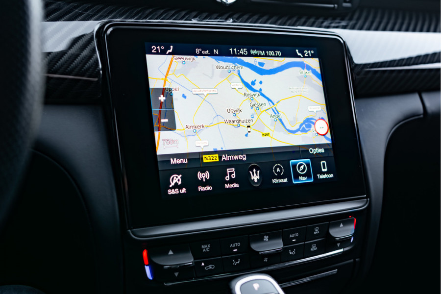 Maserati Quattroporte 3.0 S Q4 GranSport Bowers&Wilkins|Carbon|Keyless|ACC|Dak|20"|New Service