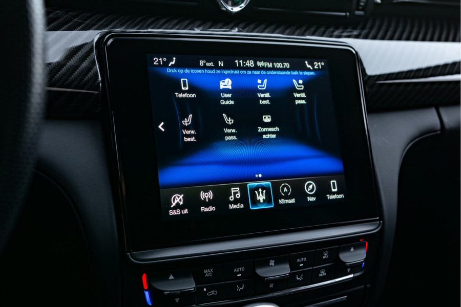 Maserati Quattroporte 3.0 S Q4 GranSport Bowers&Wilkins|Carbon|Keyless|ACC|Dak|20"|New Service