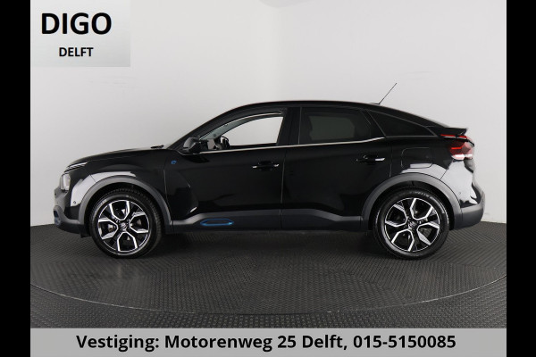 Citroën Ë-C4 SHINE ACCU 95%! BEREIK WLTP 349 GARANTIE 9-2032* PDC V+A . CAMERA .BSM. APPLE CARPLAY & ANDROID AUTO . STOELVERWARMING . DODEHOEK DETECTIE