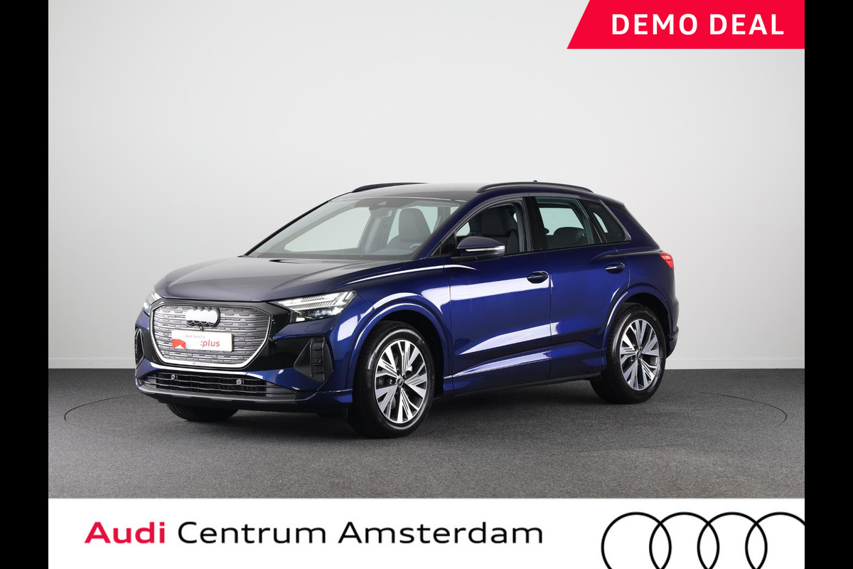 Audi Q4 e-tron 45 quattro Advanced edition 82 kWh 286pk | Navigatie | Parkeercamera | Adaptive cruise controle | Optiek pakket zwart |