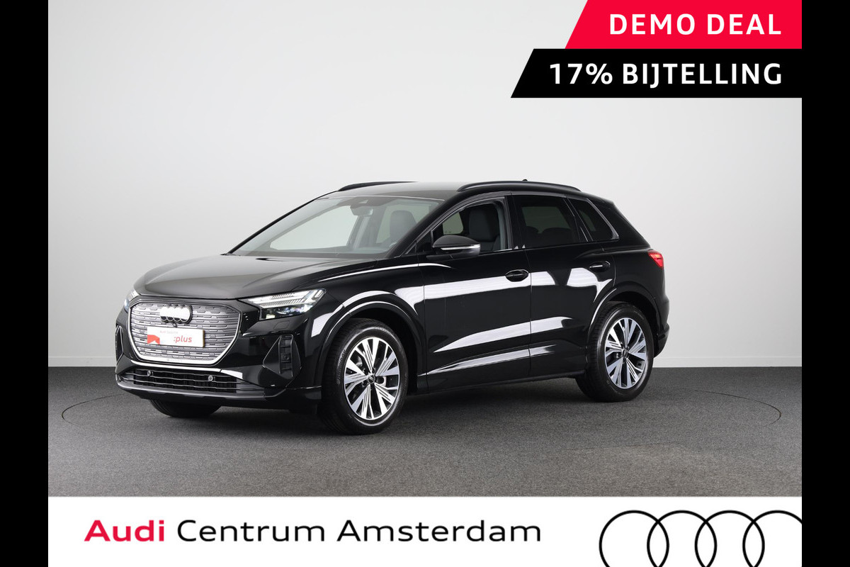 Audi Q4 e-tron 45 quattro Advanced edition 82 kWh 286pk | Adaptieve cruise controle | Parkeercamera achter | Optiekpakket zwart Plus