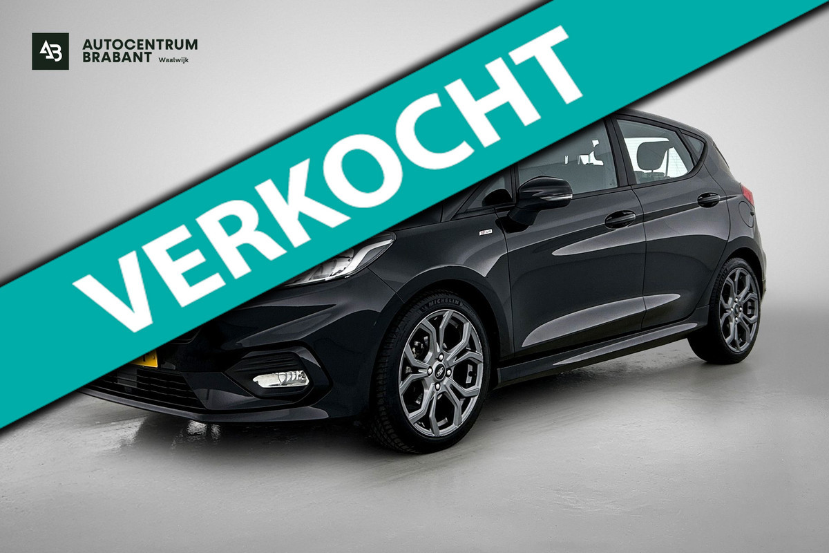 Ford Fiesta 1.0 EcoBoost ST-Line (NAVIGATIE, CARPLAY, LED, STUURBEDIENING, CLIMA, 1e EIGENAAR, GOED ONDERHOUDEN)