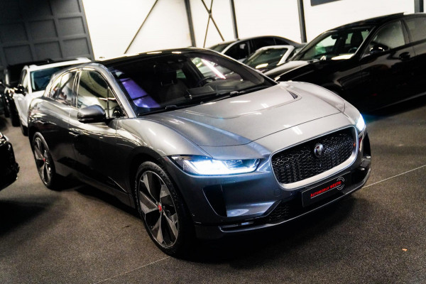 Jaguar I-PACE EV400 First Edition 90 kWh |Panorama | Alcantara Hemel | Luxe Leder | Camera | Stoelverwarming | Stuurwiel verwarmd