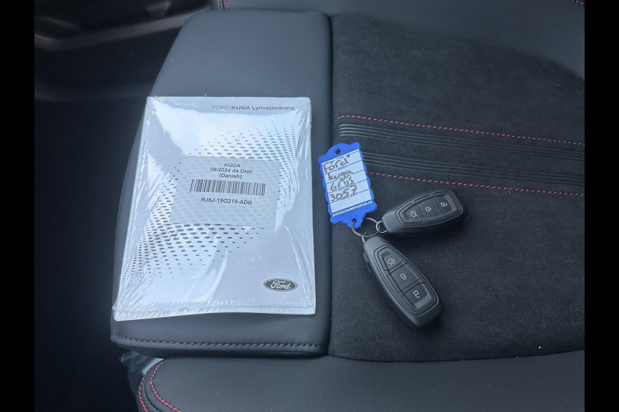 Ford Kuga 2.5 PHEV ST-Line X NIEUWE AUTO| FABRIEKSGARANTIE WINTERPACK | PANO | 360 CAMERA| ELEK. ACHTERKLEP| ACHTERBANK VERWARMD| STOEL + STUURVERWARMING| SUPER COMPLEET!