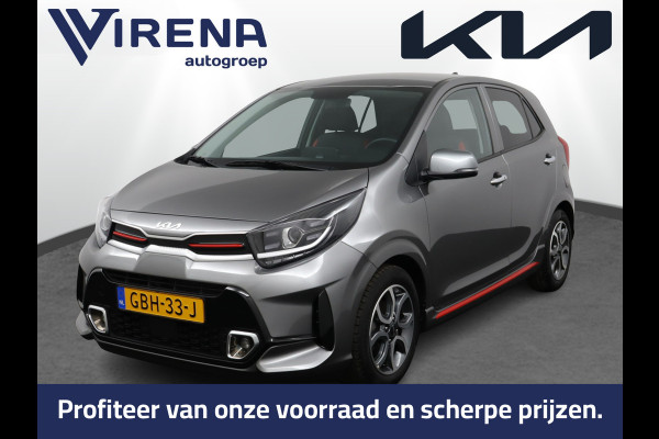 Kia Picanto 1.0 DPi GT-Line Apple Carplay/ Android Auto - Cruise Control - Climate Control - Navigatie - Achteruitrijcamera - Fabrieksgarantie tot 06-2031