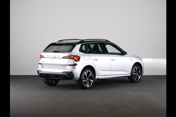 Škoda Kamiq Monte Carlo 1.0 TSI 115 pk 7 versn. DSG | Navigatie Pakket | Travel Assist Plus | Wegklapbare trekhaak | Winter Pakket | Charging | 18 inch lichtmetalen velgen