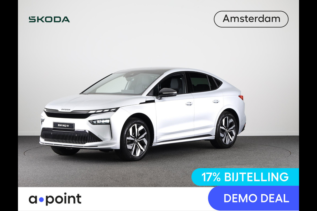 Škoda Enyaq Coupé 60 Sportline 204 pk | 436 km range (WLTP) | Blind Spot | Panoramadak |