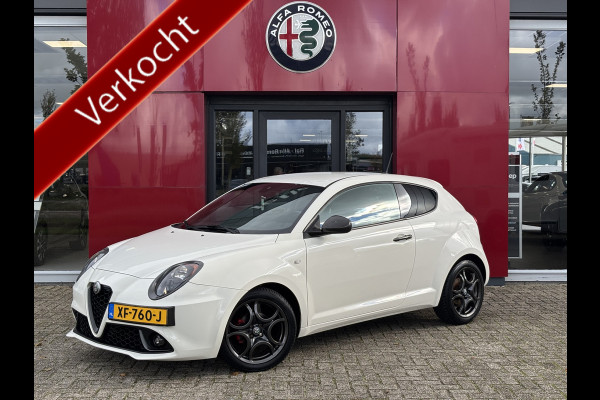 Alfa Romeo MiTo TwinAir 105PK | 17" velgen | Carbon aankleding | parkeersensoren achter