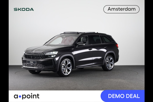 Škoda Kodiaq Sportline Business PHEV 1.5 TSI 204 pk 6 versn. DSG| Dynamic Chassis Control | Comfort Pakket | Panoramadak | Verwarmbare voorruit | Winter pakket | 20 inch | Canton Sound