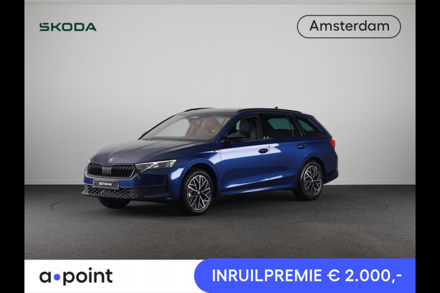 Škoda Octavia Combi 1.5 TSI MHEV 150pk Sportline Tour | Schuif/kanteldak | Travel assist | Trekhaak wegklapbaar