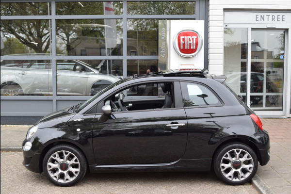 Fiat 500 1.0 Hybrid Sport Schuif/Kantel | Clima | 16" | PDC