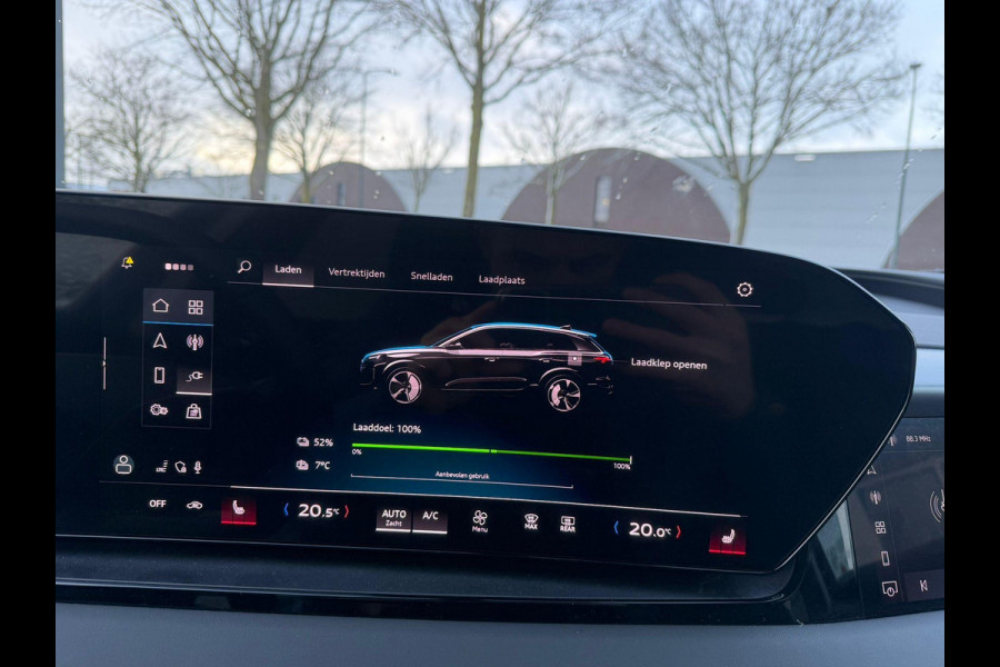 Audi Q6 e-tron Advanced edition 100 kWh FABRIEKSGARANTIE| BANG & OLUFSEN| SFEERVERLICHTING| HEAD-UP| STUURVERWARMING| ACHTERBANK VERWARMD| ELEK. TREKHAAK