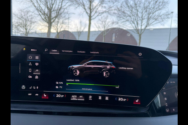Audi Q6 e-tron Advanced edition 100 kWh FABRIEKSGARANTIE| BANG & OLUFSEN| SFEERVERLICHTING| HEAD-UP| STUURVERWARMING| ACHTERBANK VERWARMD| ELEK. TREKHAAK
