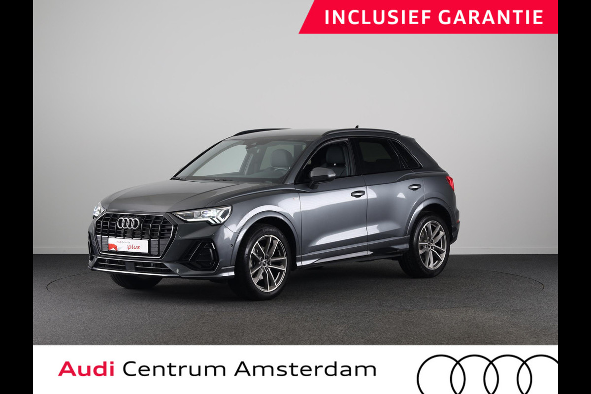 Audi Q3 35 TFSI S edition Competition 150pk| Verlengde garantie | Navigatie | Parkeercamera | 19 inch Lichtmetalen velgen | Apple Carplay/ Android Auto