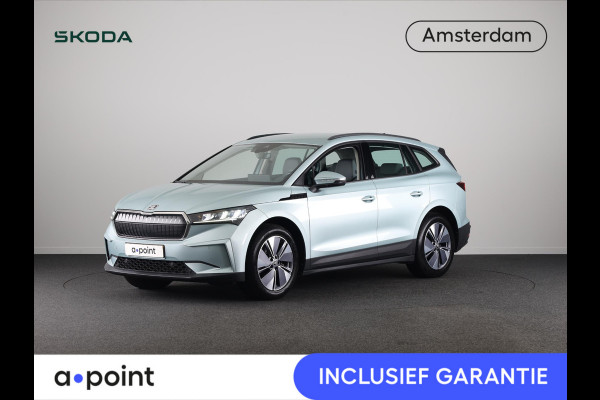 Škoda ENYAQ iV 60 180 pk | Navigatie | Parkeersensoren | Achteruitrijcamera | LED koplampen | Lederen/stof bekleding |