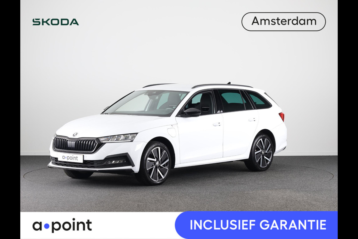Škoda Octavia Combi 1.4 TSI iV PHEV Sportline Business 204pk  Plug in Hybrid | Privatelease vanaf 675,-- | Navigatie | 18 inch Lichtmetalen velgen | Travel Pakket