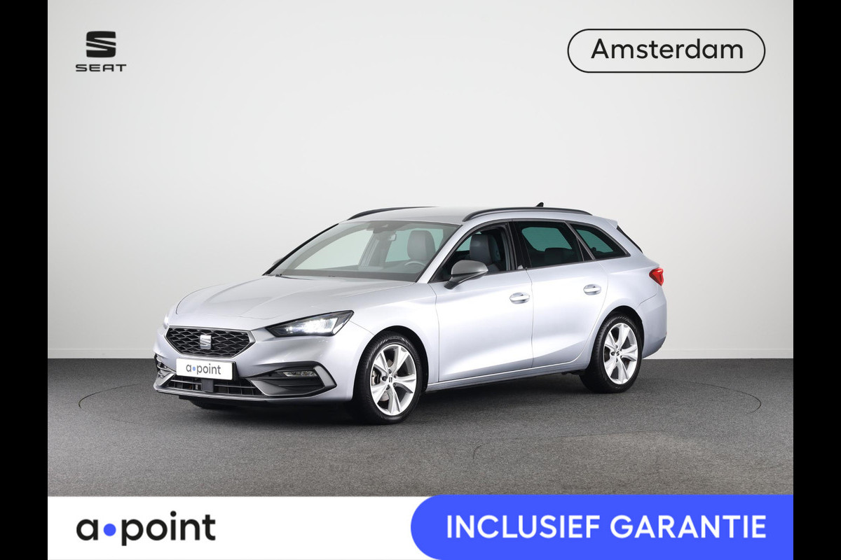 Seat Leon Sportstourer 1.0 TSI FR Business 110 pk | Private Lease vanaf 499,-- pm | Verlengde garantie | Navigatie | Parkeersensoren achter | Autom. airco (3 zones) | LED koplampen |  Apple Carplay/Android Auto |