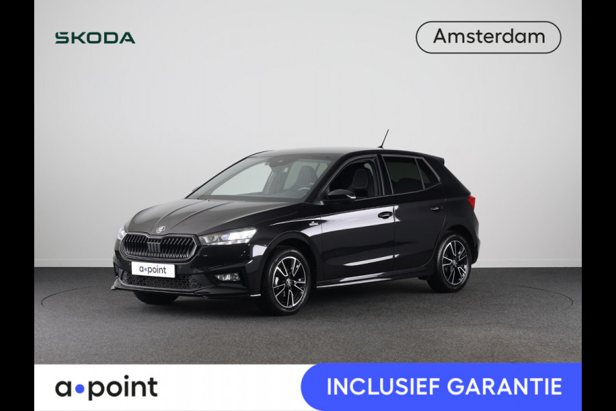 Škoda Fabia 1.0 TSI Monte Carlo 95 pk | Verlengde garantie |  Navigatie via App | Parkeersensoren | Achteruitrijcamera | Autom. airco | Stoelverwarming |