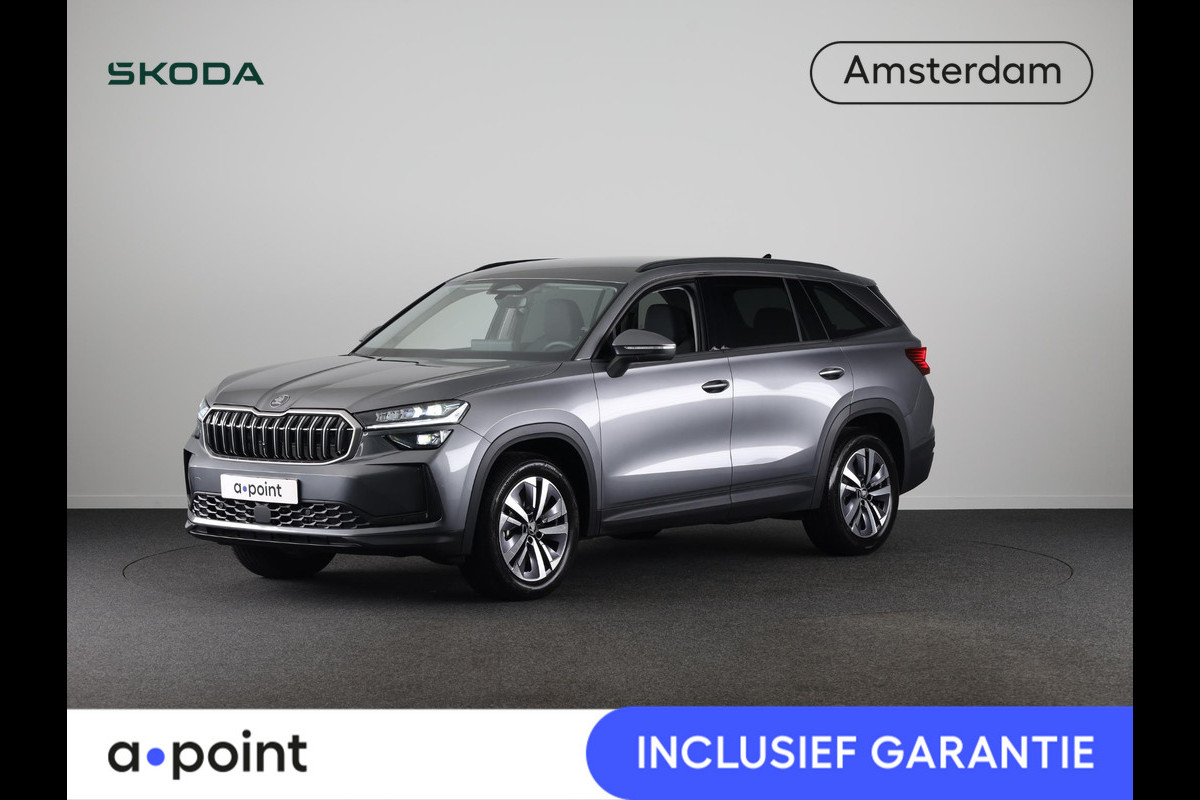 Škoda Kodiaq 1.5 TSI MHEV Business Edition 7p. 150 pk Automaat (DSG) | 7 persoons | Verlengde garantie | Navigatie | Trekhaak (wegklapbaar) | Parkeersensoren | Achteruitrijcamera | Matrix LED koplampen |