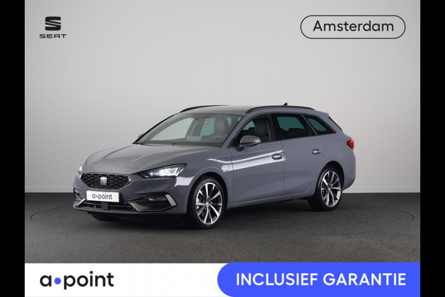 Seat Leon Sportstourer 1.5 TSI e-Hybrid FR PHEV First Edition 204 pk Automaat | Verlengde garantie | Navigatie | Parkeersensoren | Achteruitrijcamera | Adaptieve cruise control |