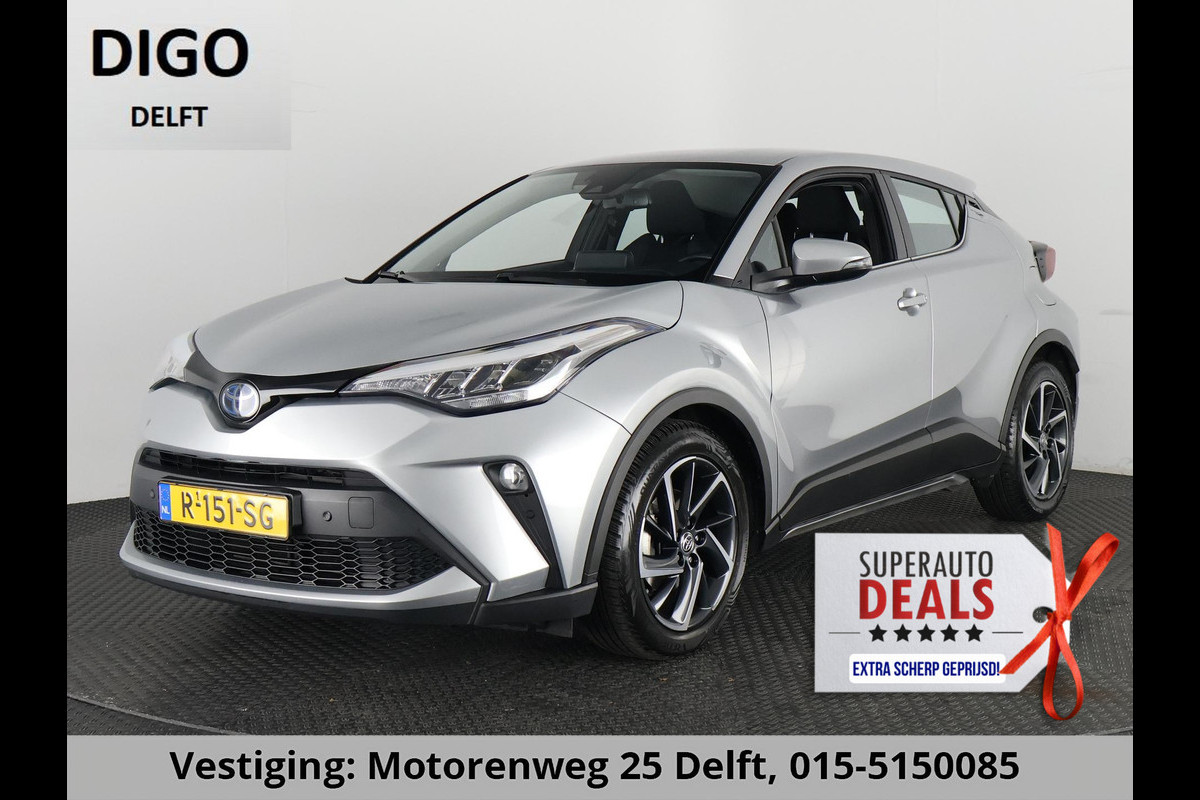 Toyota C-HR 2.0 HYBRIDE DYNAMIC BIJNA 2023 GARANTIE 11-2032 NAVI. HALF LEDER. 182 PK. PDC V+A.CAMERA. ADAPTIVE CRUISE