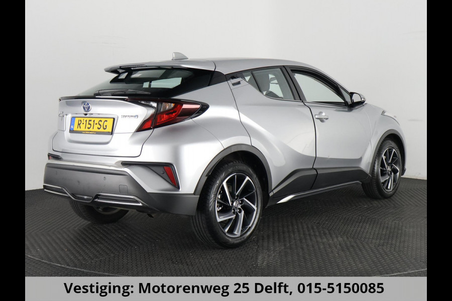 Toyota C-HR 2.0 HYBRIDE DYNAMIC BIJNA 2023 GARANTIE 11-2032 NAVI. HALF LEDER. 182 PK. PDC V+A.CAMERA. ADAPTIVE CRUISE