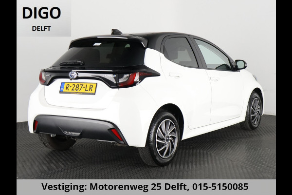 Toyota Yaris 1.5 HYB 1e EIG GARANTIE TOT 11-2032* BLACK & WHITE BIJNA 2023. CLOUD NAVI.CLIMA.CRUISE